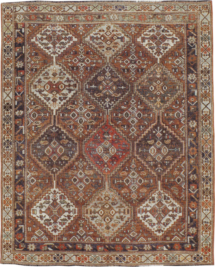 Antique Afshar Rug, No.21443 - Gsblank