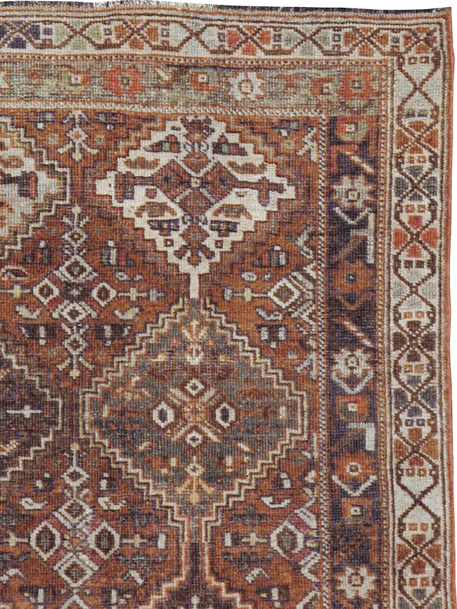 Antique Afshar Rug, No.21443 - Gsblank
