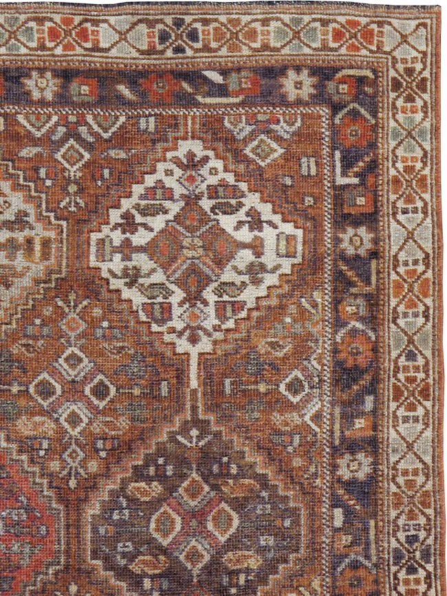 Antique Afshar Rug, No.21443 - Gsblank