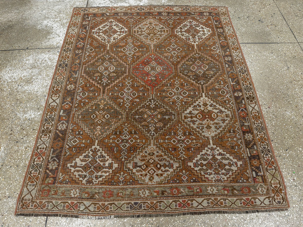 Antique Afshar Rug, No.21443 - Gsblank