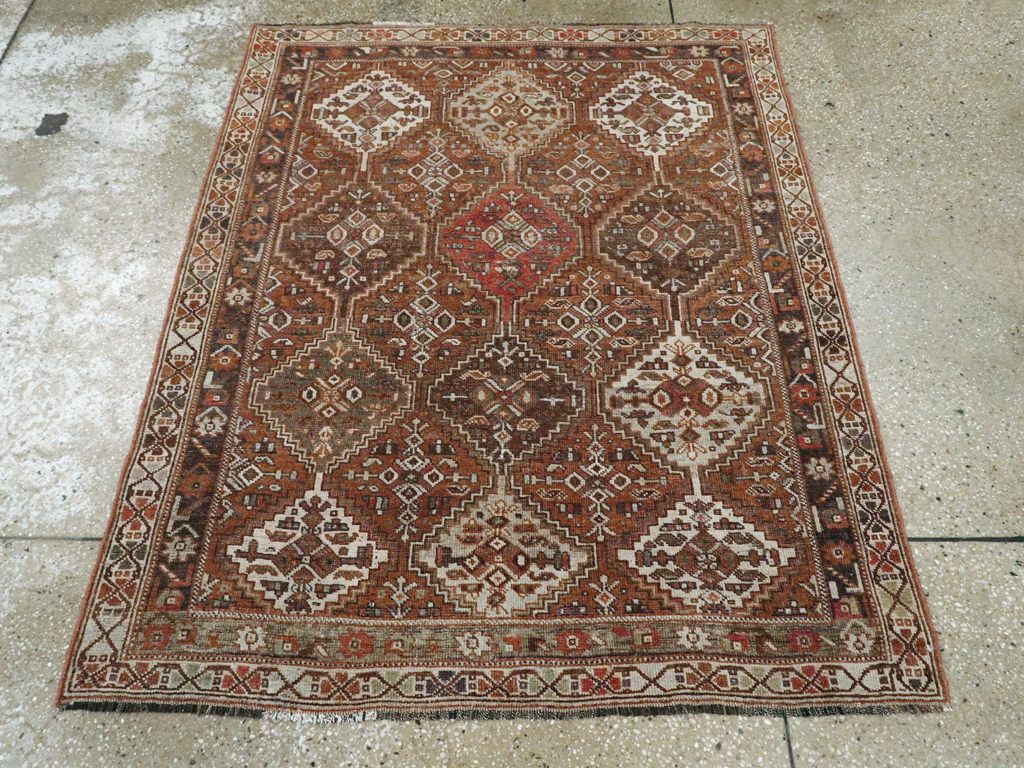 Antique Afshar Rug, No.21443 - Gsblank