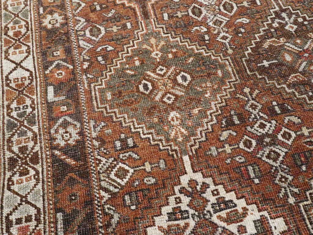 Antique Afshar Rug, No.21443 - Gsblank