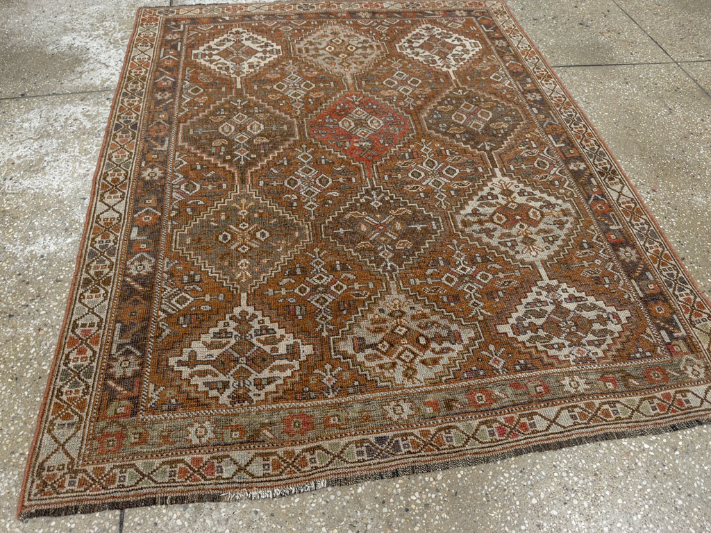 Antique Afshar Rug, No.21443 - Gsblank