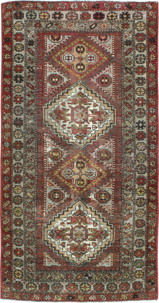 Antique Persian Malayer Rug, No.21449 - Gsblank