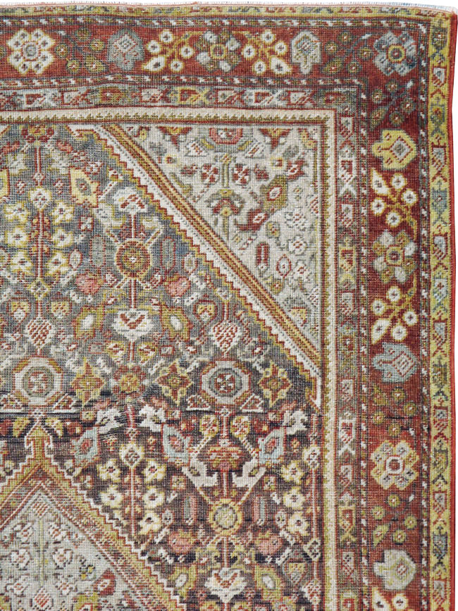 Antique Mahal Rug, No.21450 - Gsblank