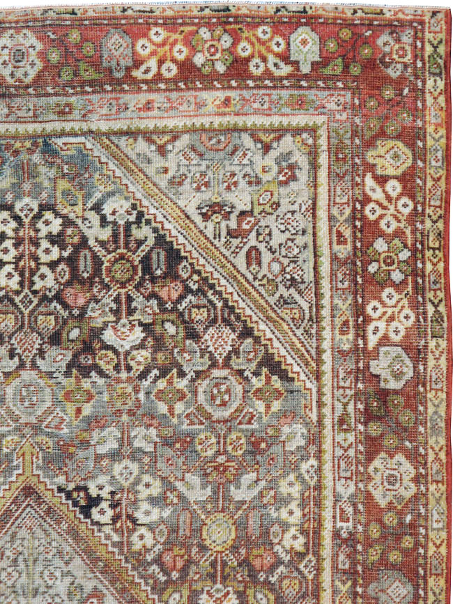 Antique Mahal Rug, No.21450 - Gsblank