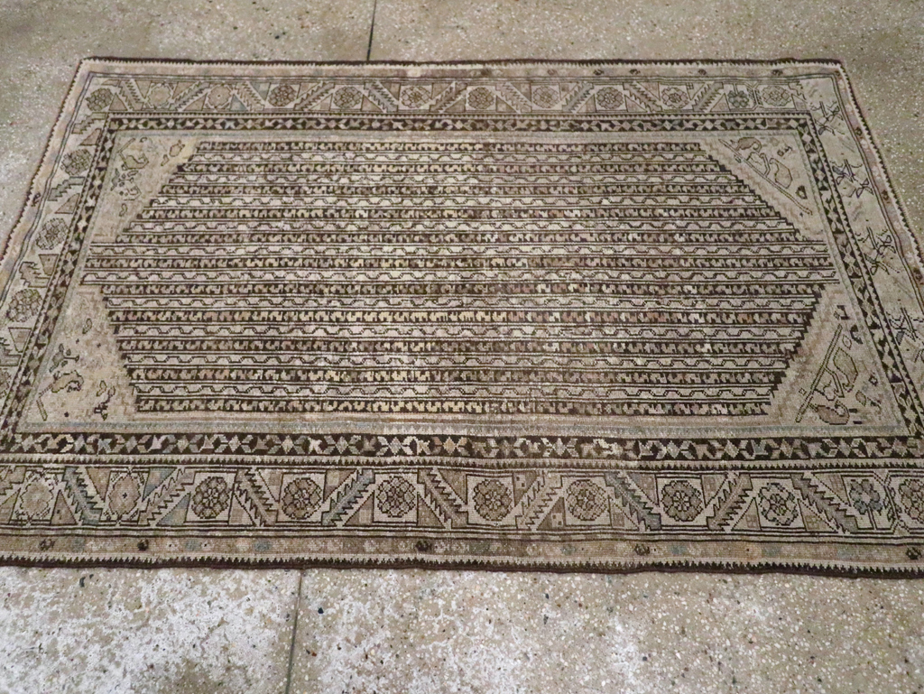 Antique Persian Kurdish Rug, No.21451 - Gsblank