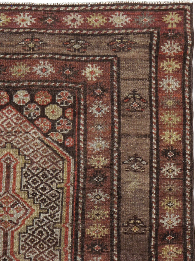 Antique Persian Kurdish Rug, No.21454 - Gsblank