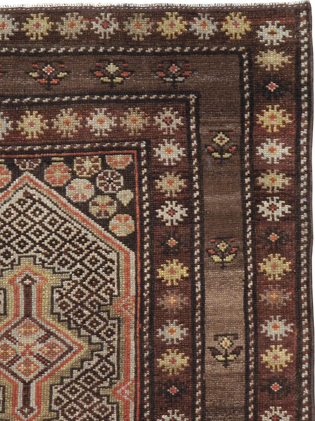 Antique Persian Kurdish Rug, No.21454 - Gsblank