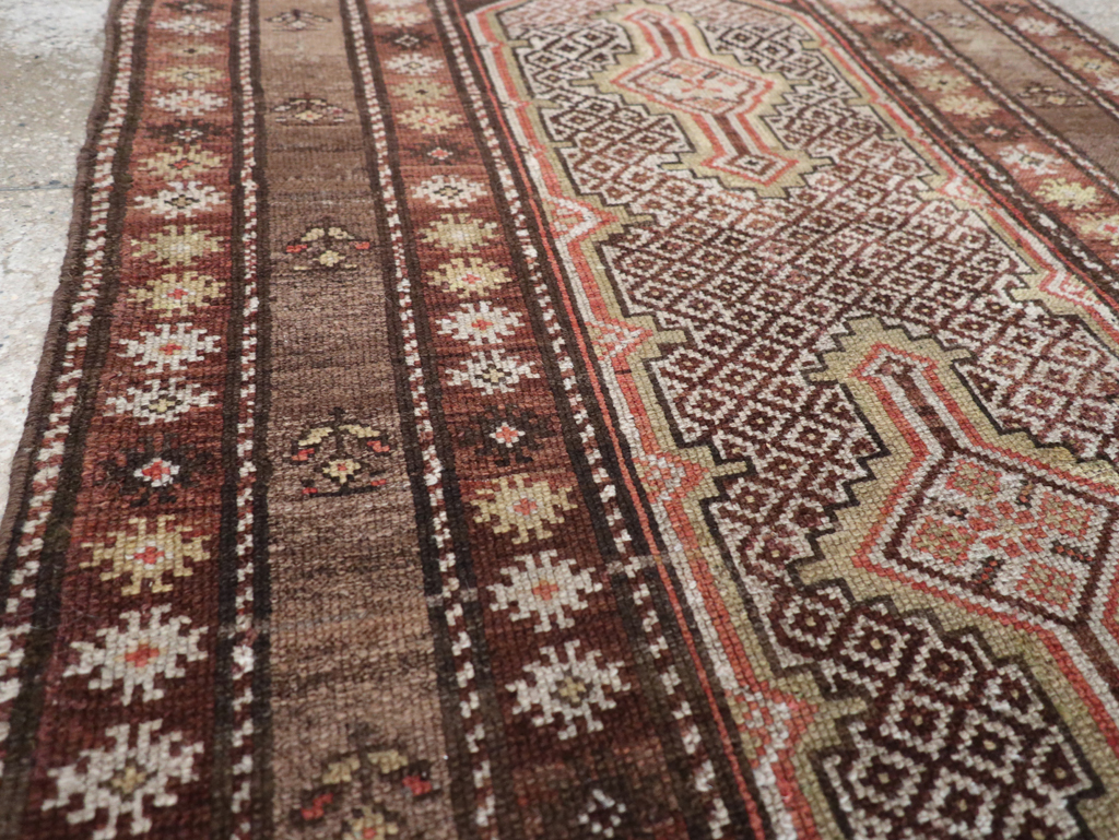 Antique Persian Kurdish Rug, No.21454 - Gsblank