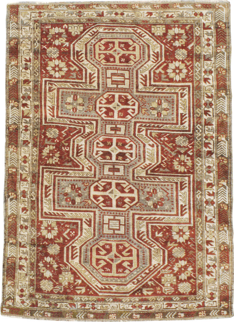 Antique Persian Kurdish Rug, No.21476 - Gsblank