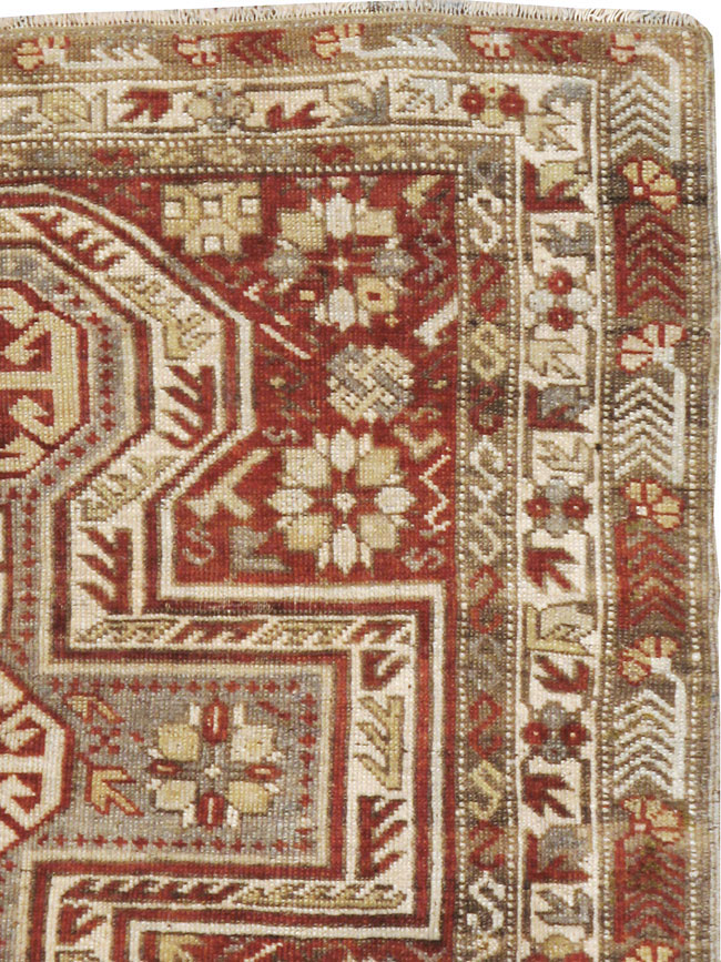 Antique Persian Kurdish Rug, No.21476 - Gsblank