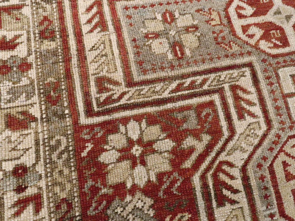 Antique Persian Kurdish Rug, No.21476 - Gsblank