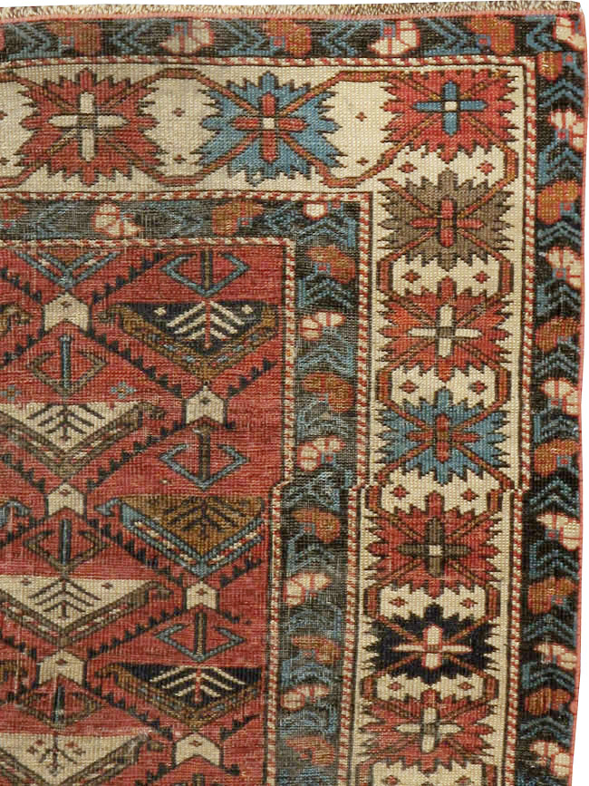 Antique Caucasian Shirvan Rug, No.21480 - Gsblank