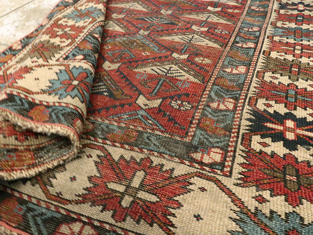 Antique Caucasian Shirvan Rug, No.21480 - Gsblank