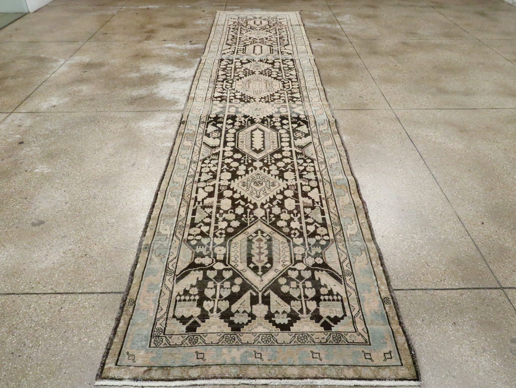 Antique Persian Malayer Runner, No.21502 - Gsblank