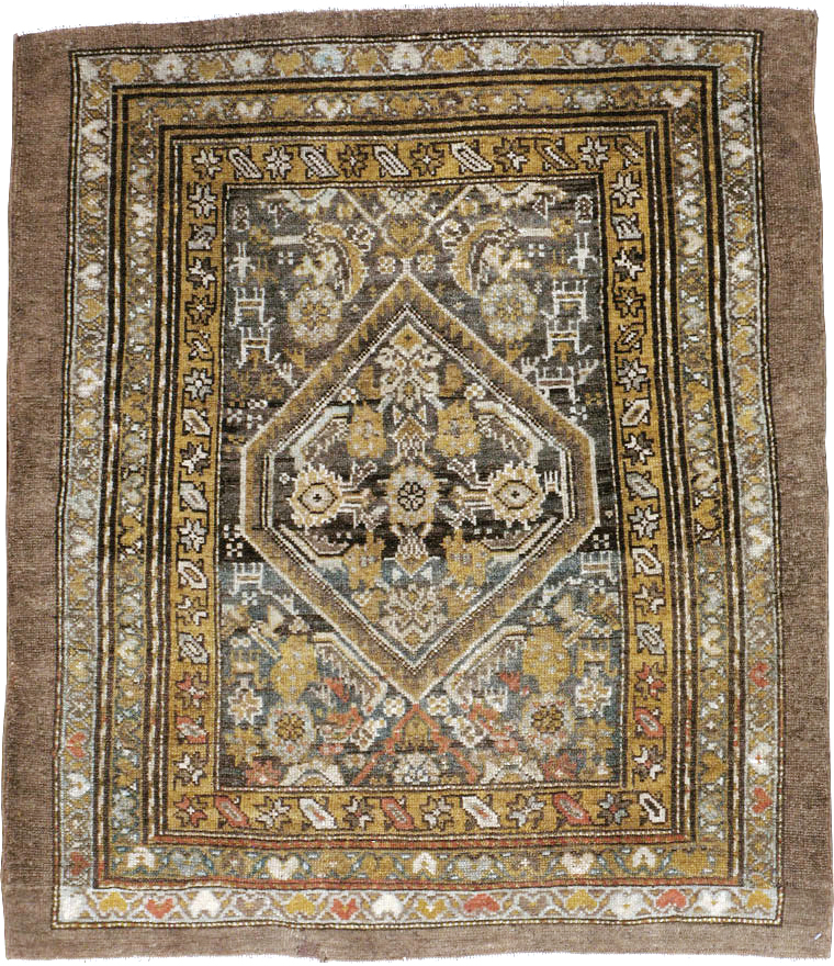 Antique Persian Kurdish Rug, No.21516 - Gsblank