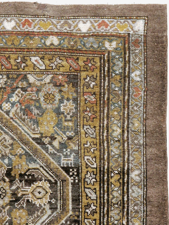 Antique Persian Kurdish Rug, No.21516 - Gsblank