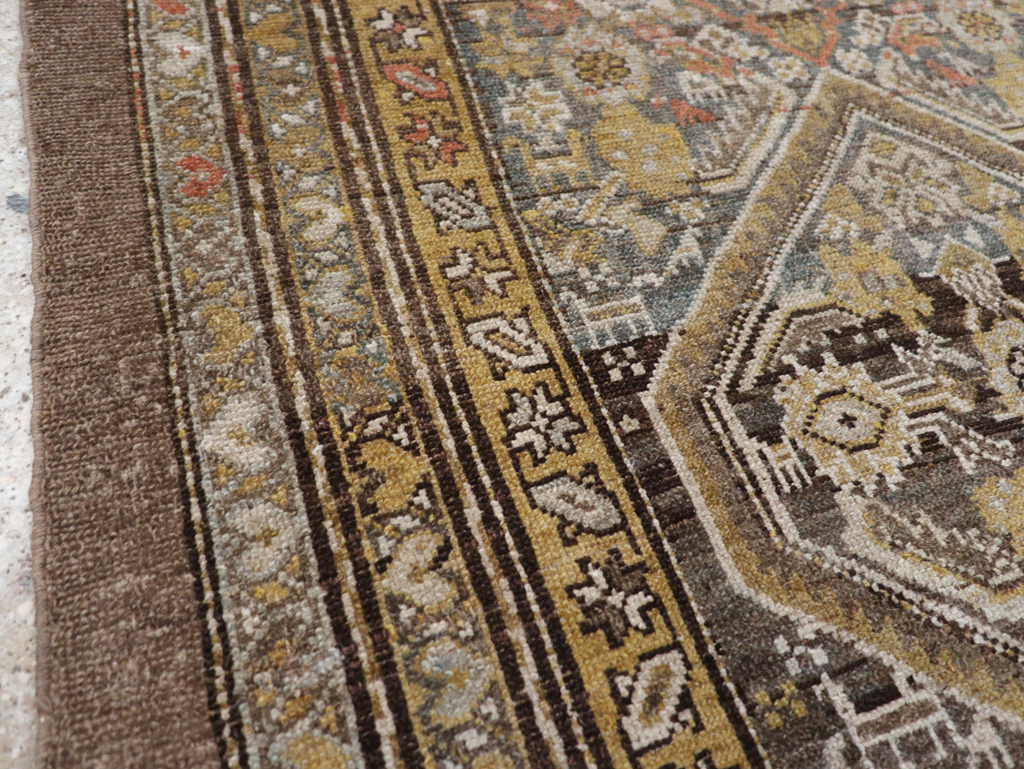 Antique Persian Kurdish Rug, No.21516 - Gsblank