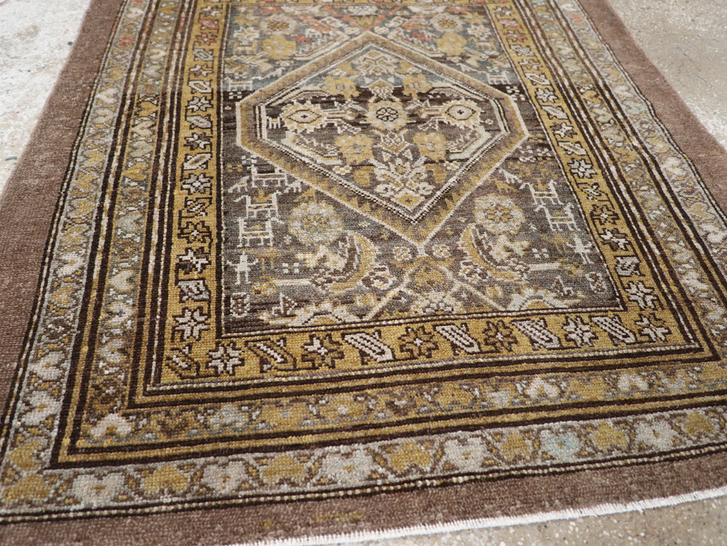 Antique Persian Kurdish Rug, No.21516 - Gsblank