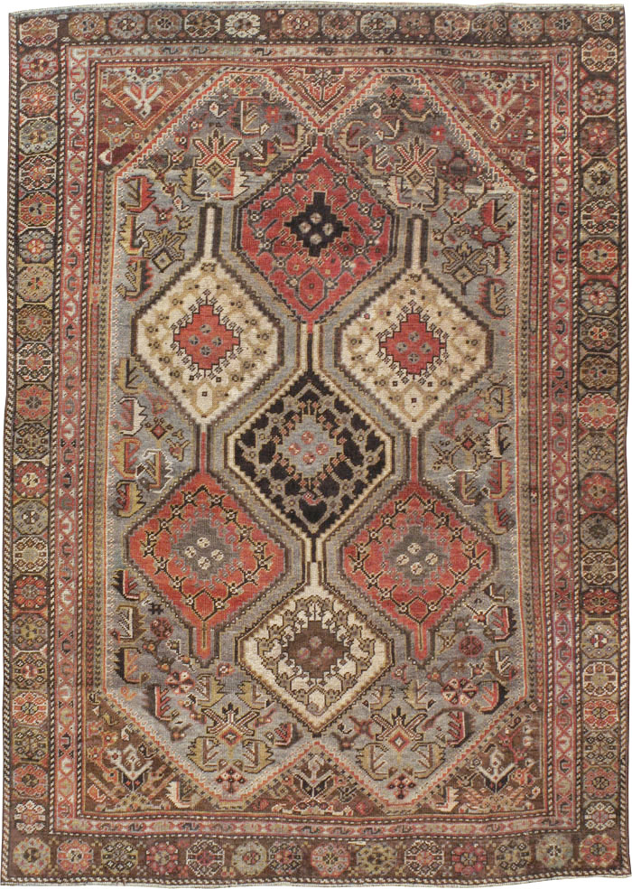 Antique Persian Afshar Rug, No.21517 - Gsblank