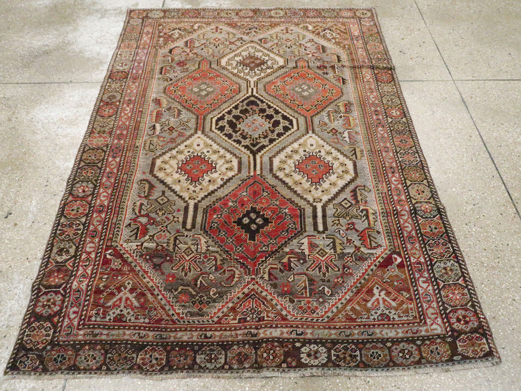 Antique Persian Afshar Rug, No.21517 - Gsblank
