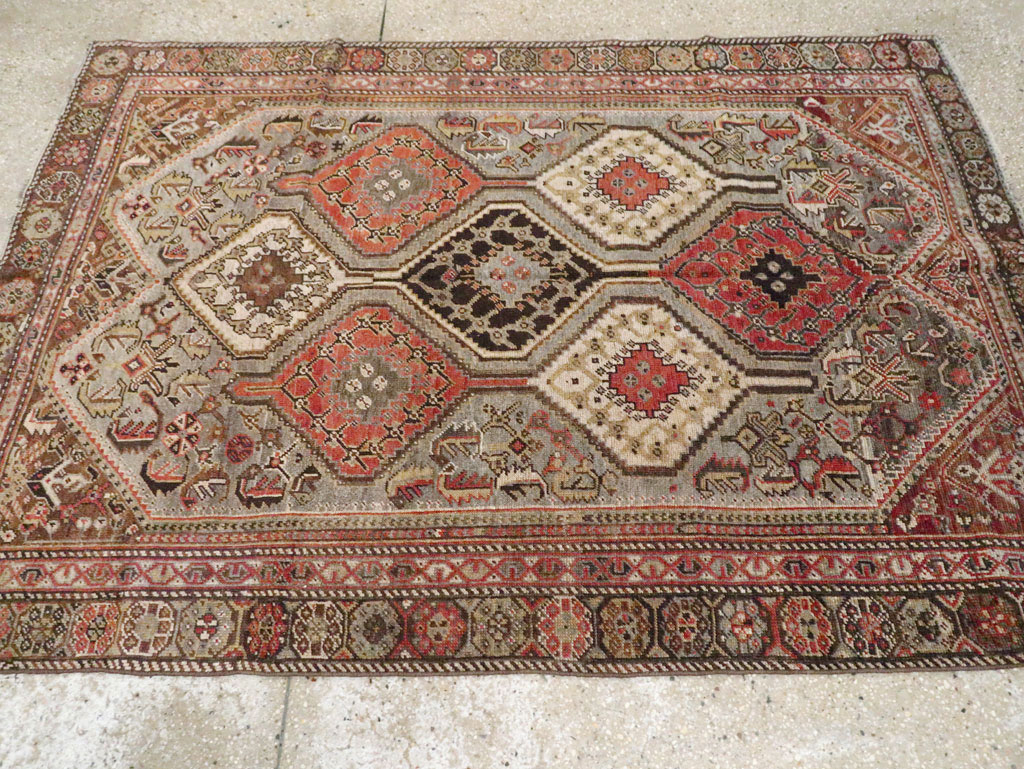 Antique Persian Afshar Rug, No.21517 - Gsblank