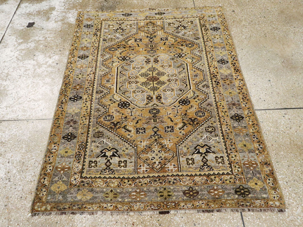 Vintage Persian Afshar Rug, No.21522 - Gsblank
