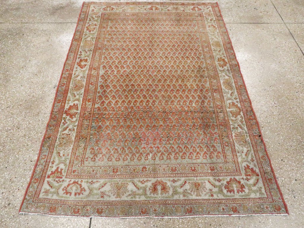 Vintage Persian Malayer Rug, No.21526 - Gsblank
