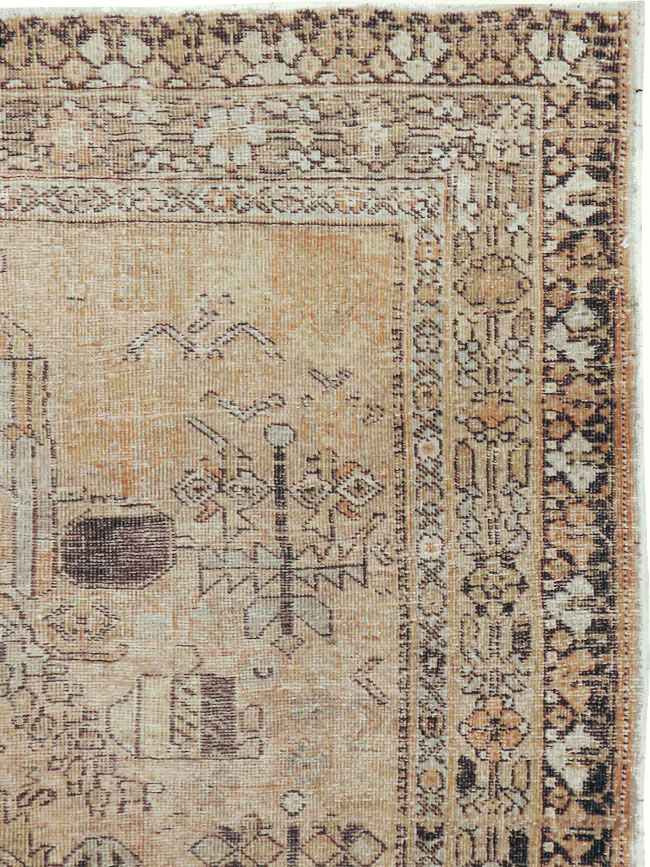 Vintage Persian Afshar Rug, No.21527 - Gsblank