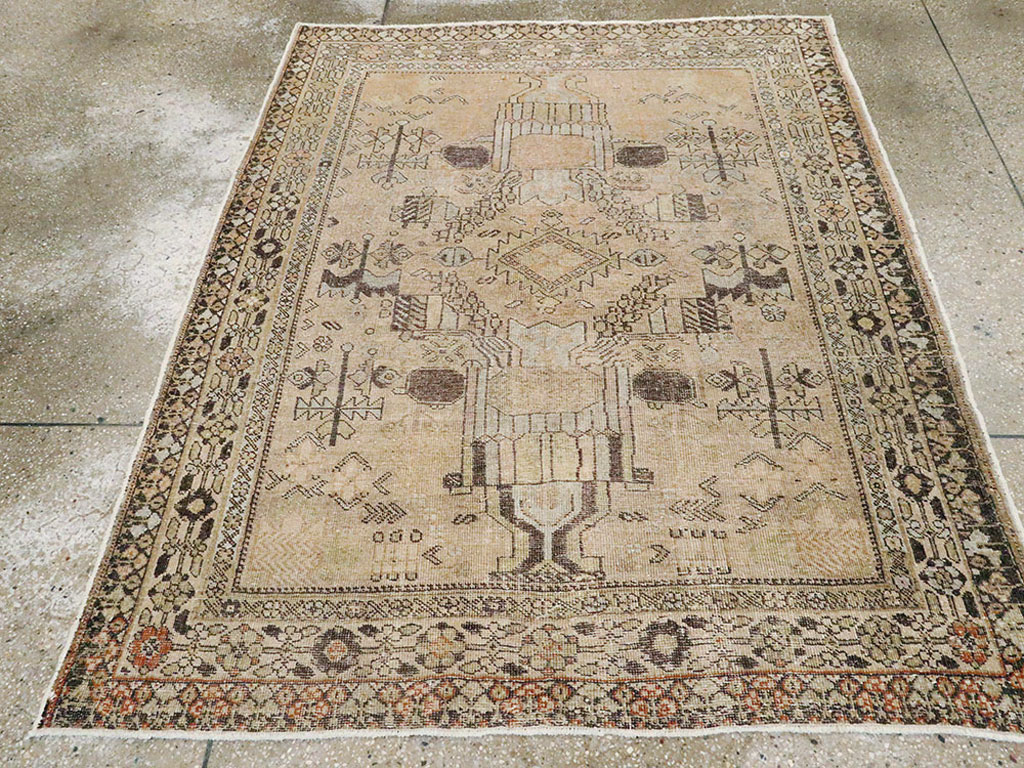Vintage Persian Afshar Rug, No.21527 - Gsblank