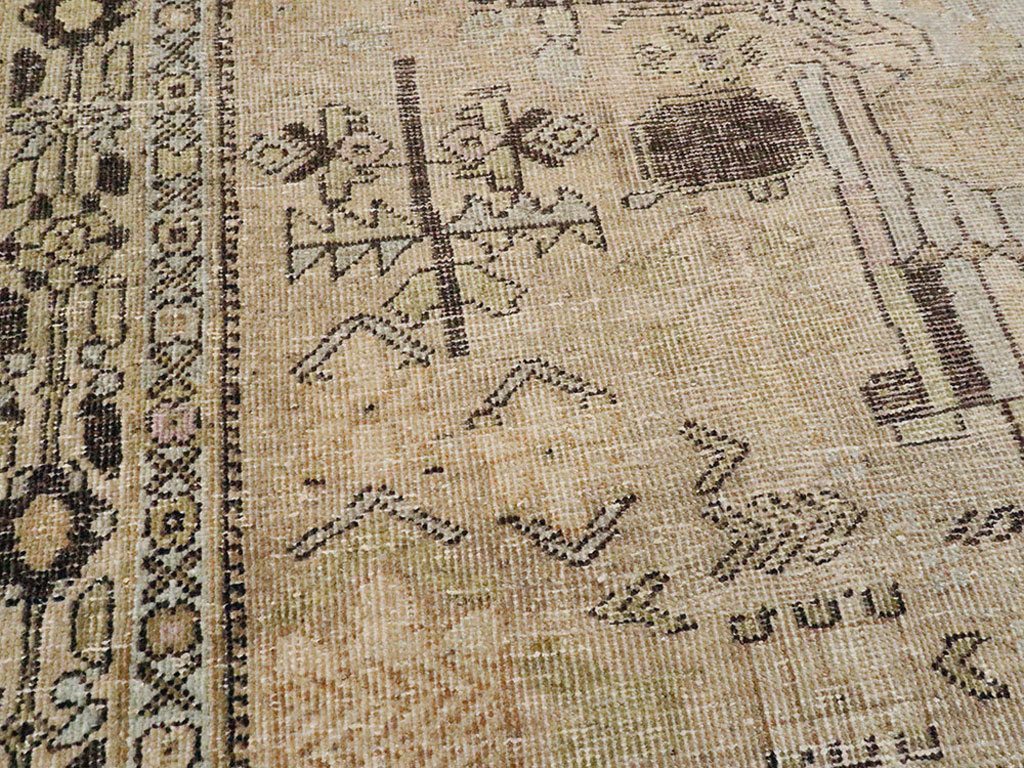 Vintage Persian Afshar Rug, No.21527 - Gsblank