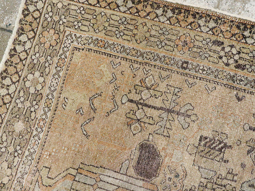 Vintage Persian Afshar Rug, No.21527 - Gsblank