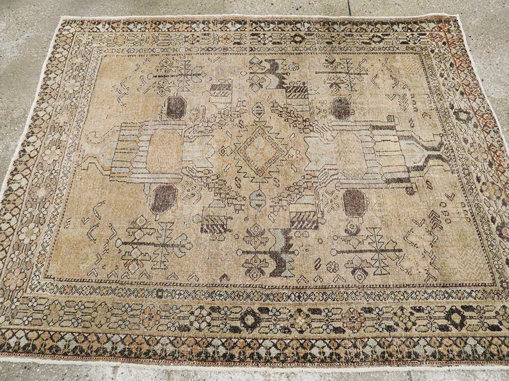 Vintage Persian Afshar Rug, No.21527 - Gsblank