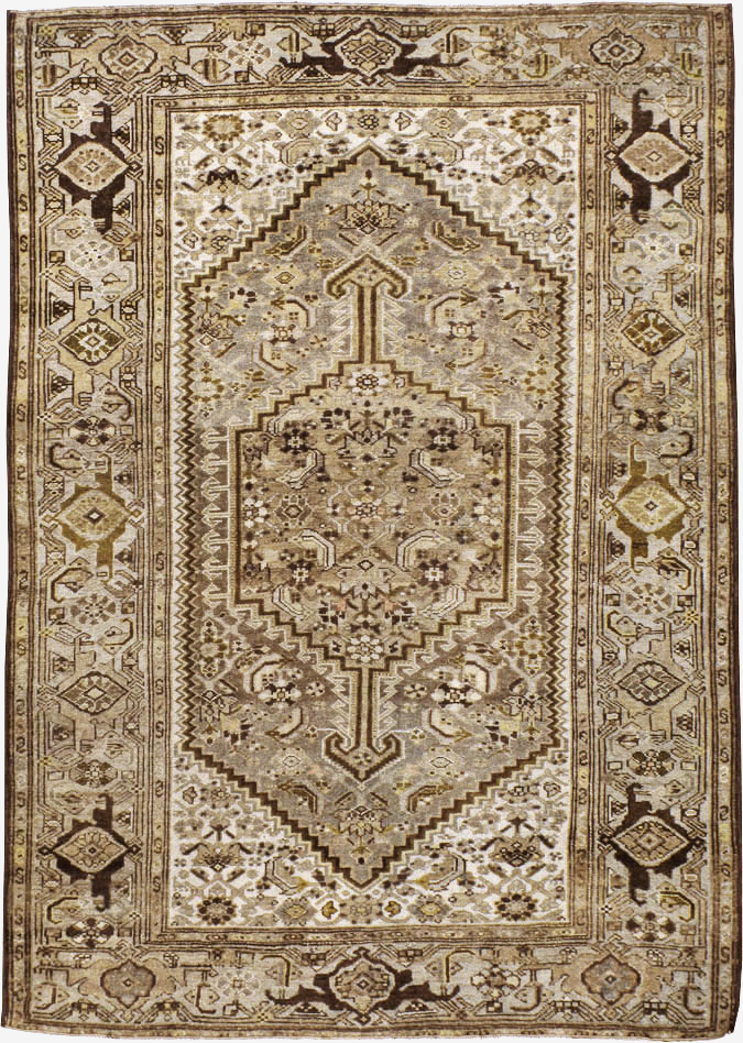 Vintage Persian Malayer Rug, No.21528 - Gsblank