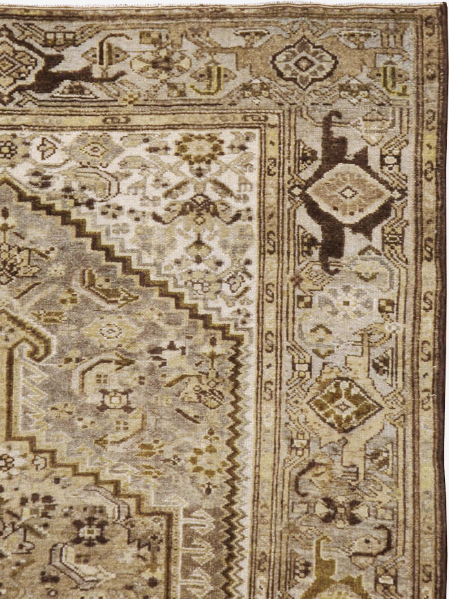 Vintage Persian Malayer Rug, No.21528 - Gsblank
