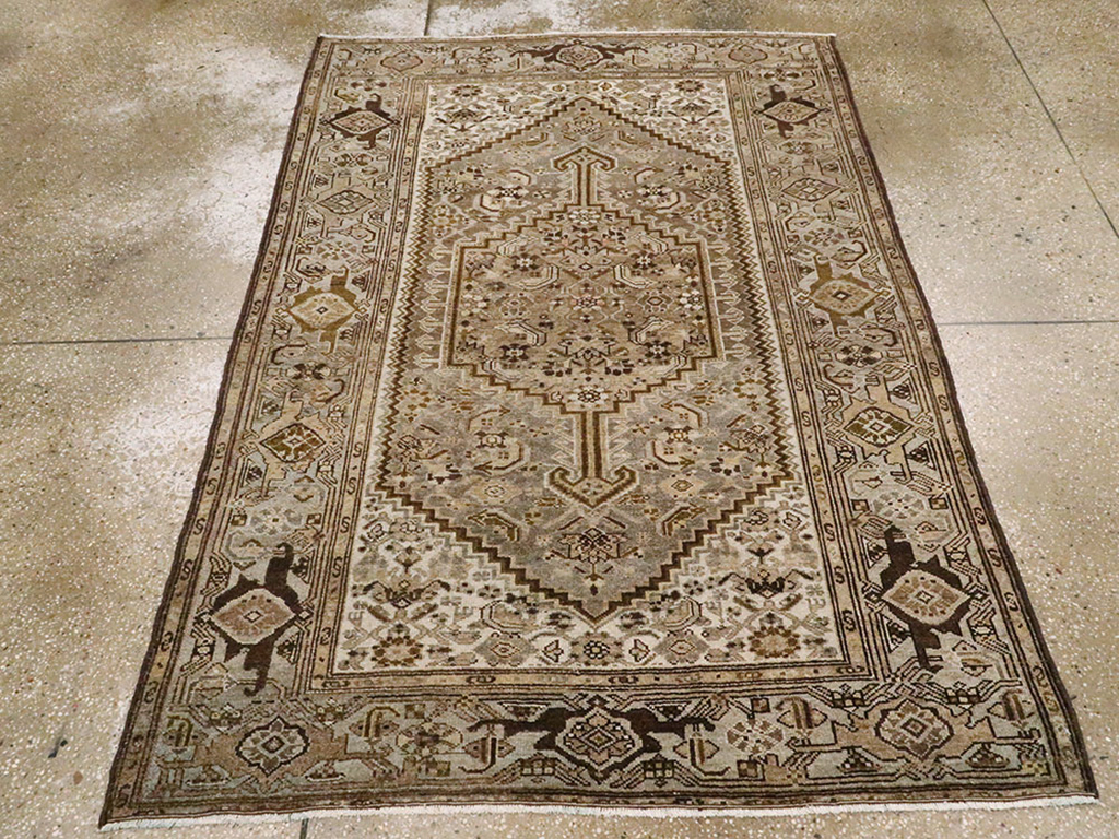 Vintage Persian Malayer Rug, No.21528 - Gsblank