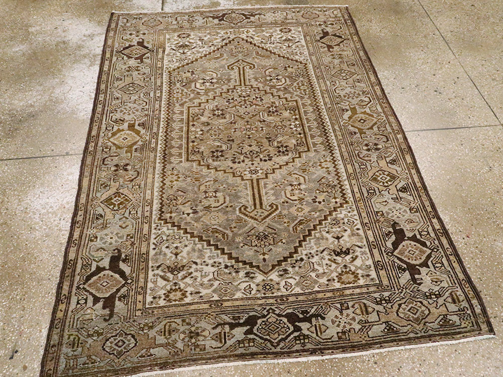 Vintage Persian Malayer Rug, No.21528 - Gsblank