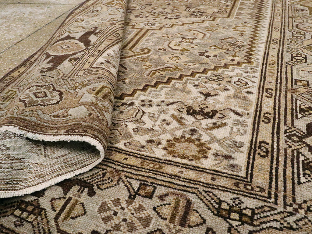 Vintage Persian Malayer Rug, No.21528 - Gsblank