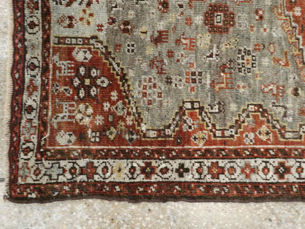 Antique Persian Khamseh Rug, No.21530 - Gsblank