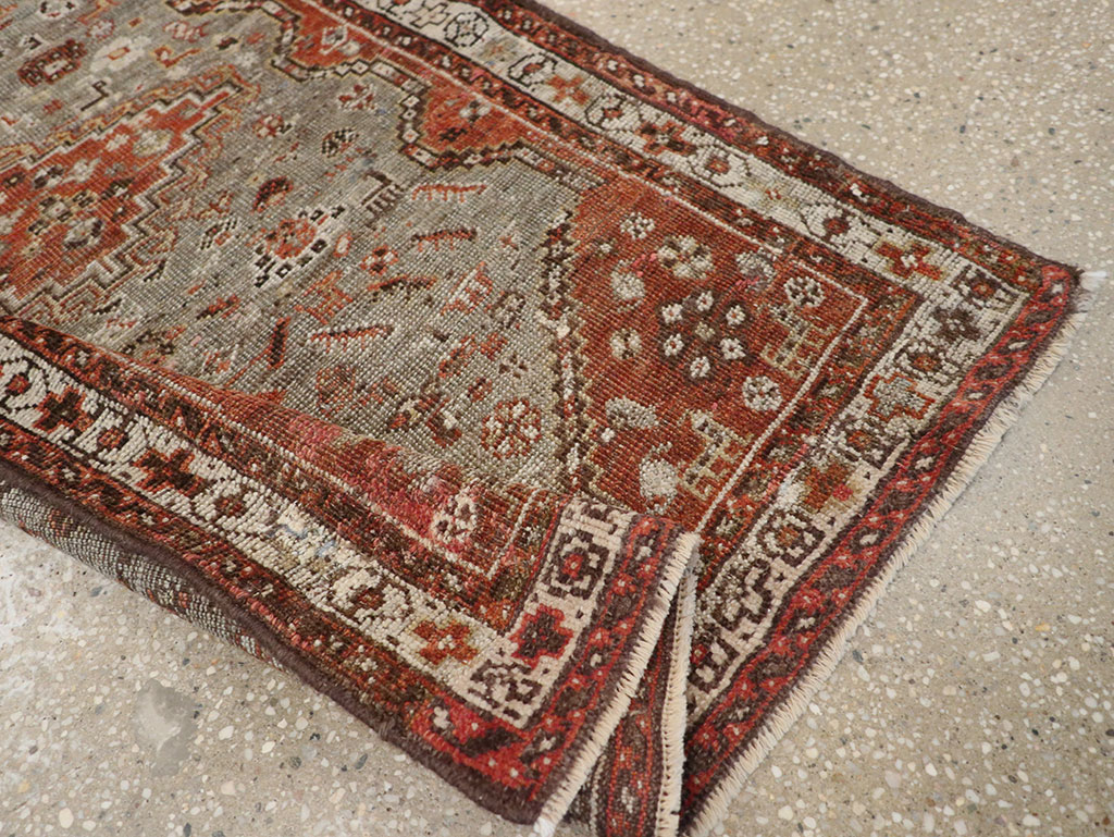 Antique Persian Khamseh Rug, No.21530 - Gsblank