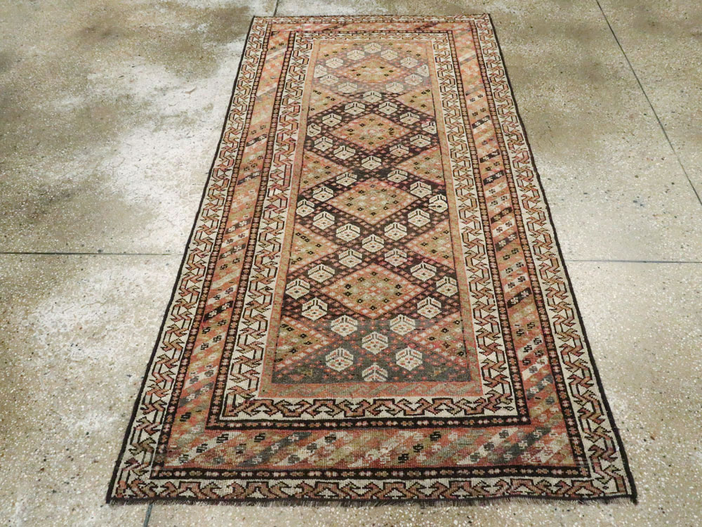 Antique Persian Khamseh Rug, No.21532 - Gsblank