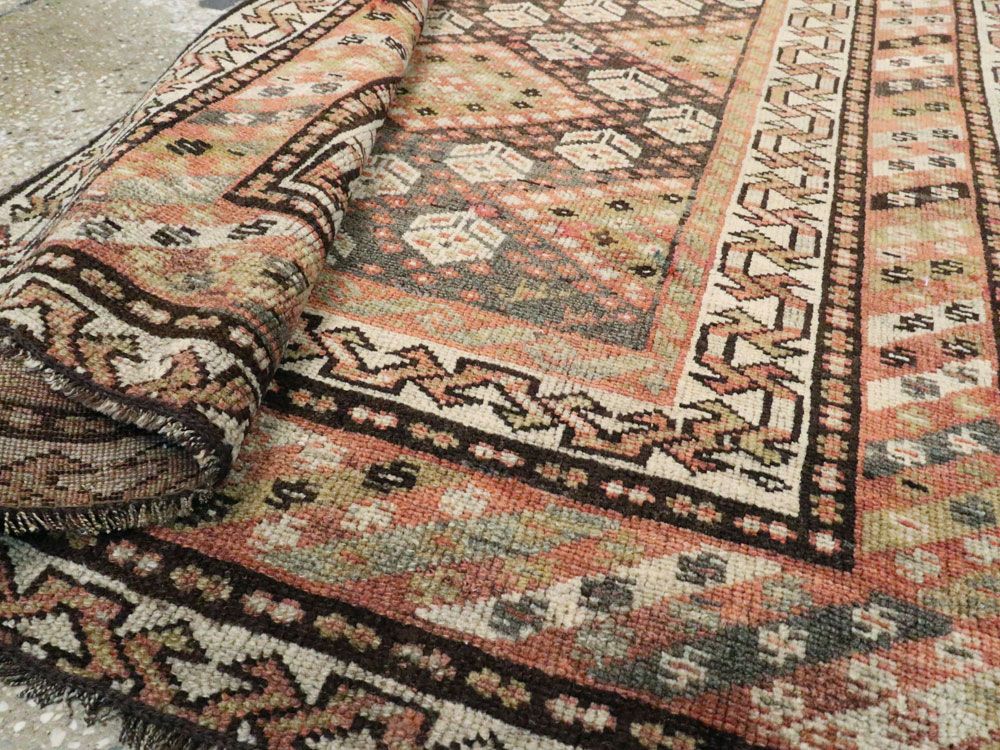 Antique Persian Khamseh Rug, No.21532 - Gsblank