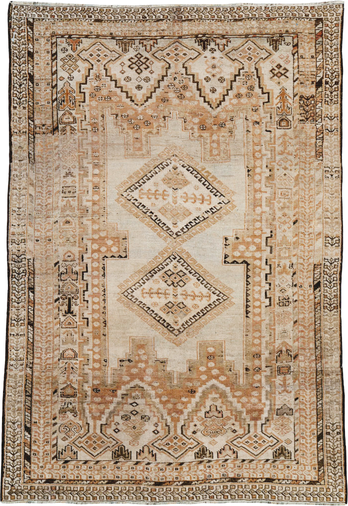 Vintage Persian Afshar Rug, No.21533 - Gsblank
