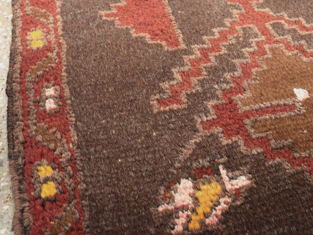 Vintage Turkish Oushak Rug, No.21544 - Gsblank