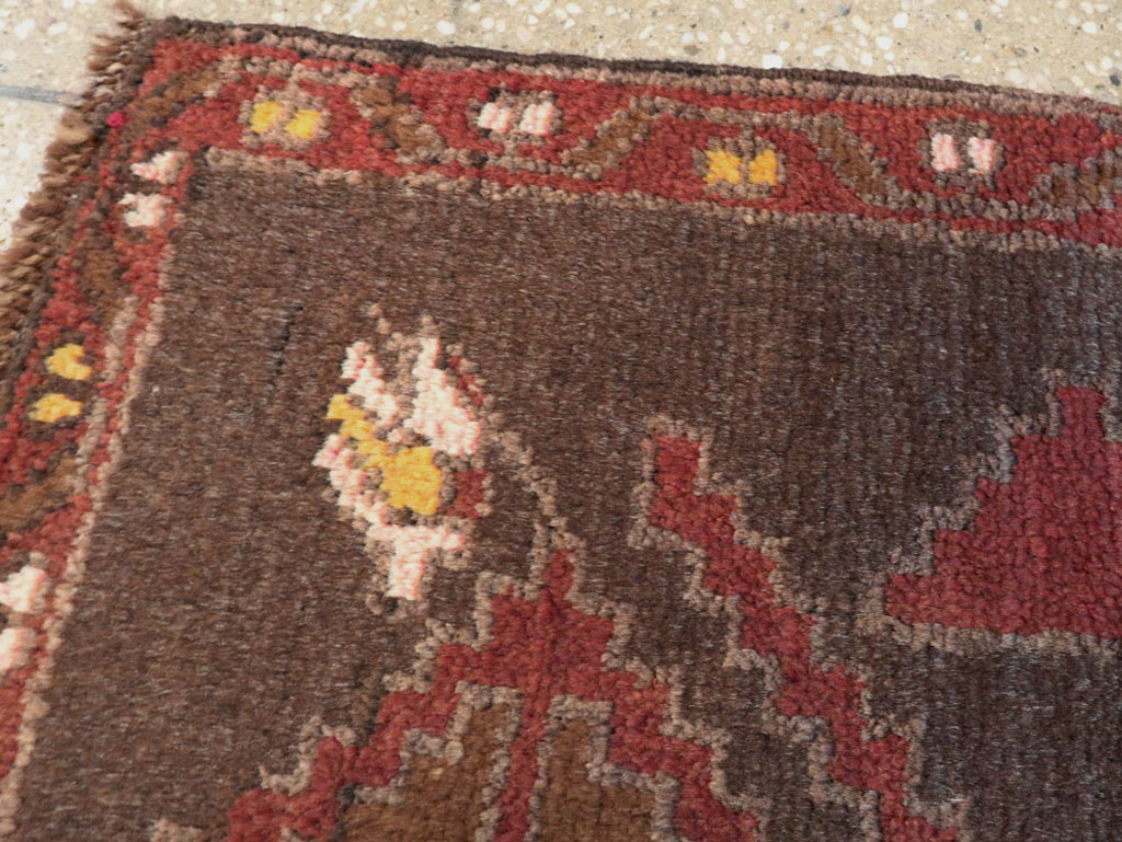 Vintage Turkish Oushak Rug, No.21544 - Gsblank