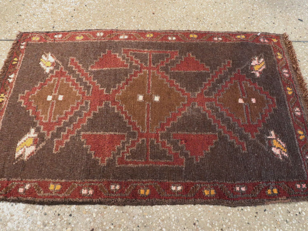 Vintage Turkish Oushak Rug, No.21544 - Gsblank