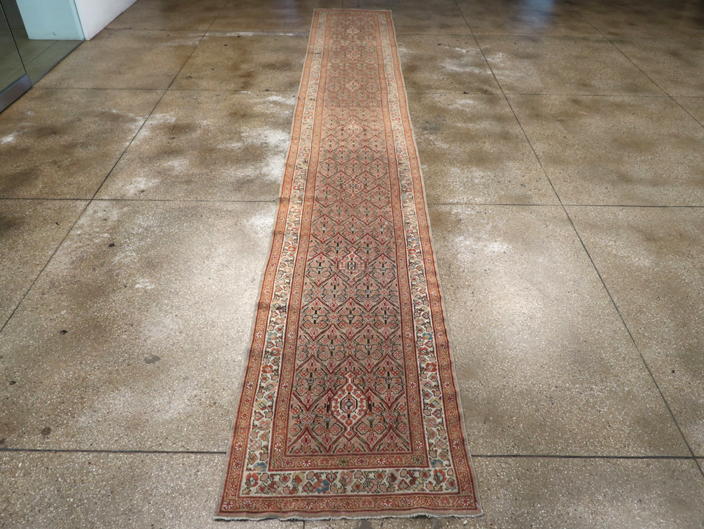 Antique Persian Serab Runner, No.21548 - Gsblank