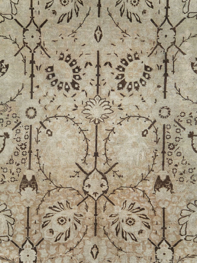 Antique Persian Tabriz Carpet, No.21553 - Gsblank