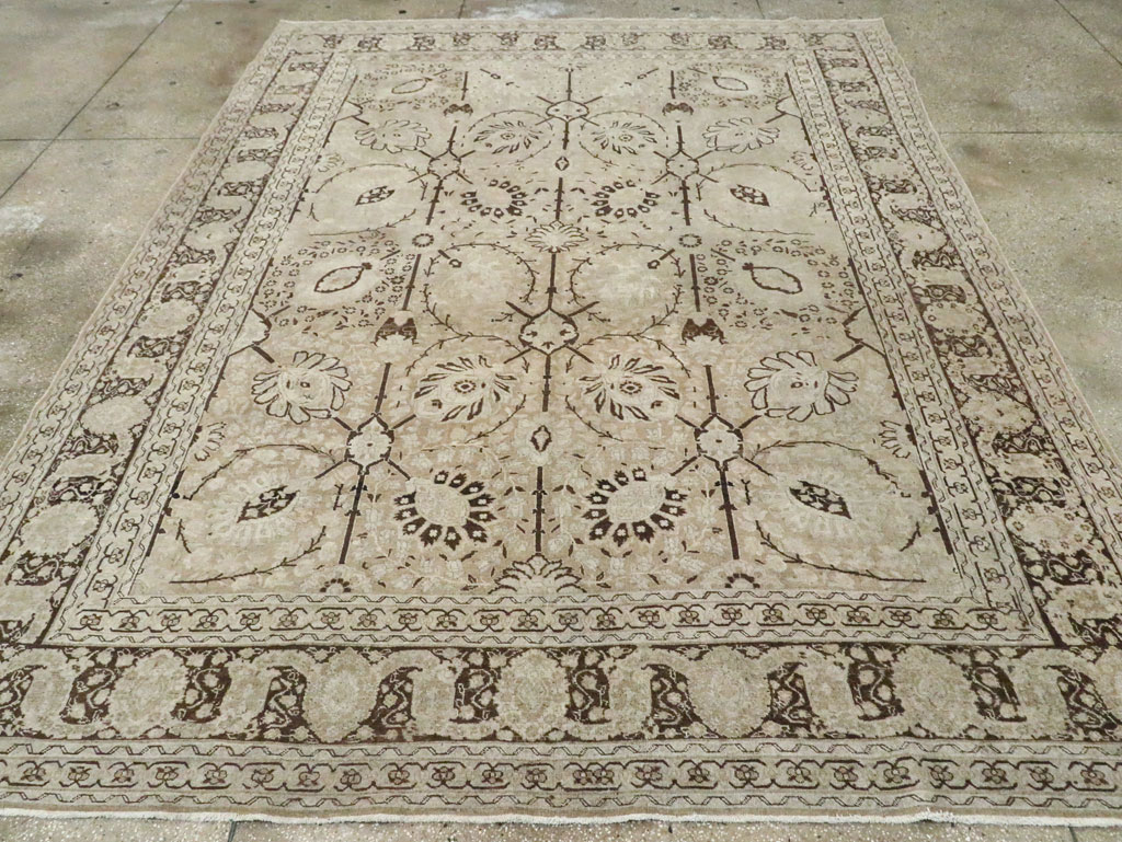 Antique Persian Tabriz Carpet, No.21553 - Gsblank